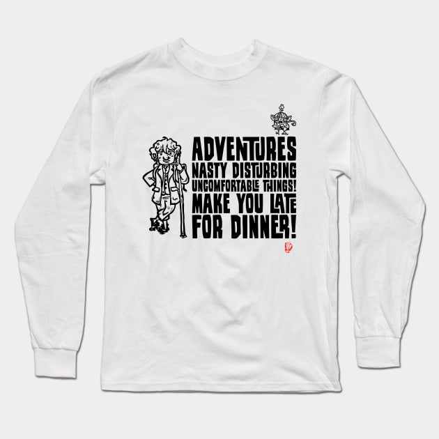 Adventures Long Sleeve T-Shirt by LordDanix